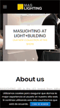 Mobile Screenshot of maslighting.com